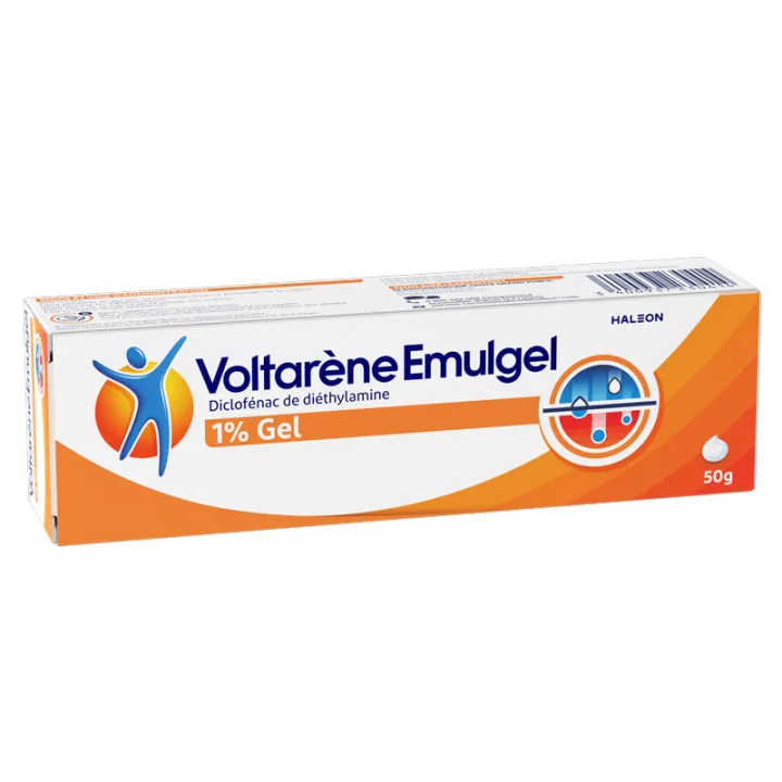 VoltarèneEmulgel 1% Gel Tube de 50 g