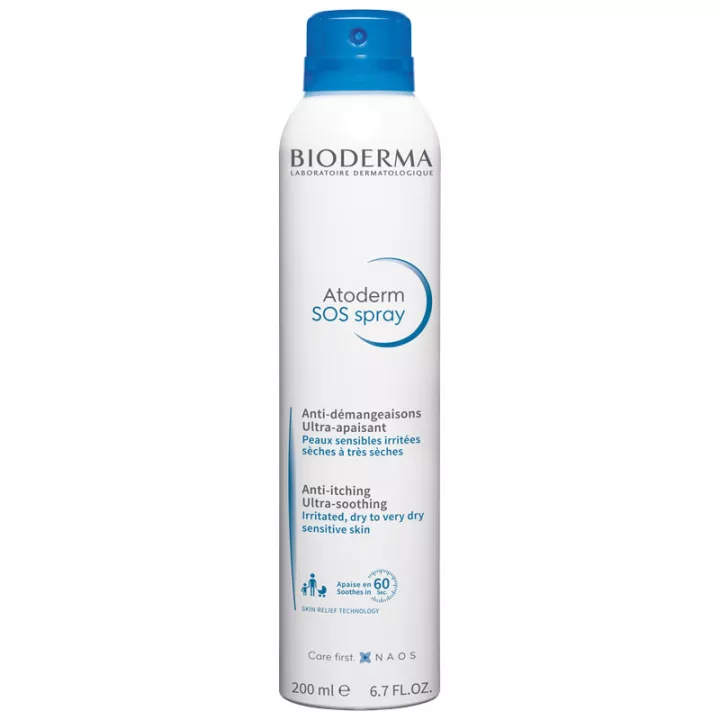 Bioderma Atoderm Sos Spray Ultra Apaisant 200 ml