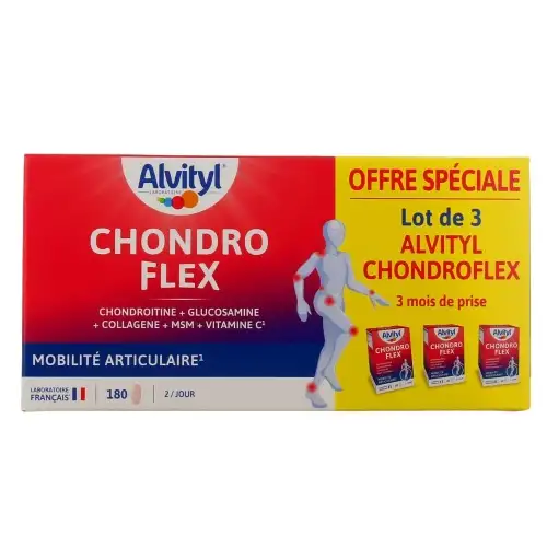 ALVITYL - Chondro Flex - Pack Eco 180 comprimés