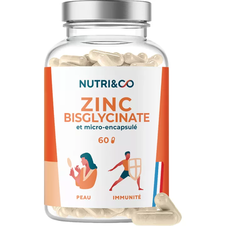Nutri&Co Zinc Bisglycinate 60 gélules
