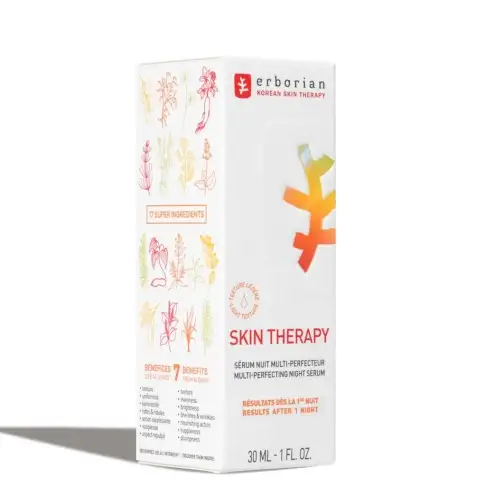 ERBORIAN Skin Therapy - Sérum Lacté Nuit Multi-Perfecteur - 30ml