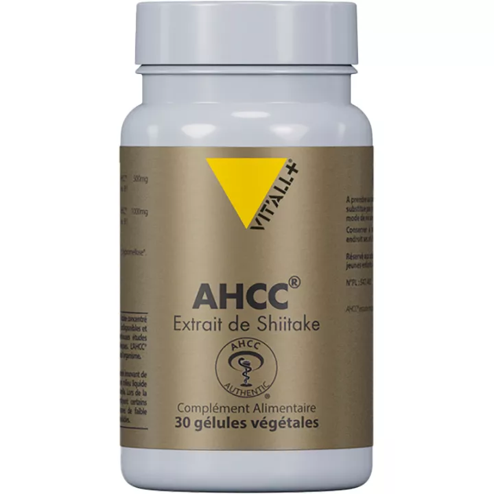 Vitall+ AHCC Extrait de Shiitake 30 gélules végétales