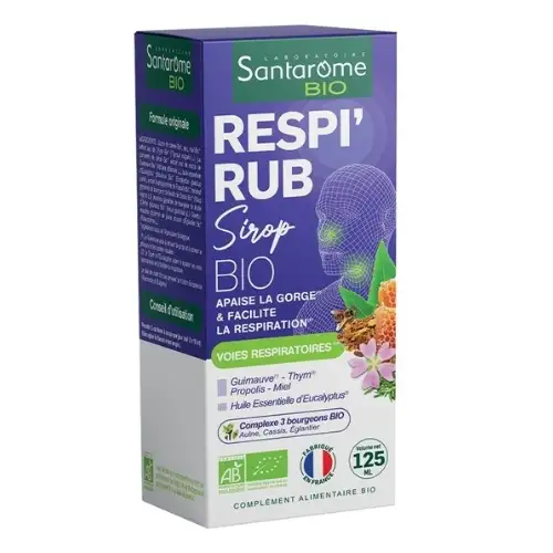 Santarome Bio Respi'Rub Sirop 125 ml