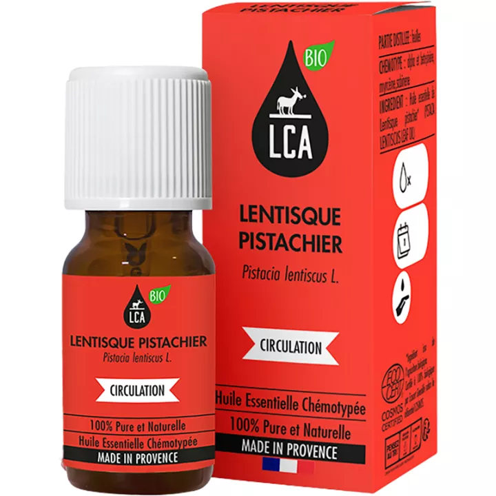 LCA Huile essentielle de Lentisque pistachier