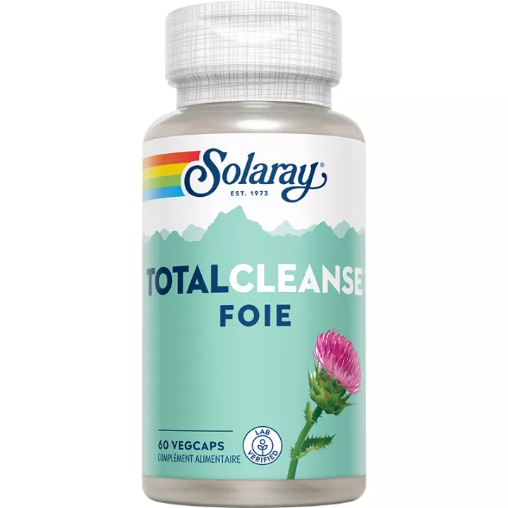 Solaray Total Cleanse Foie 60 gélules végétales