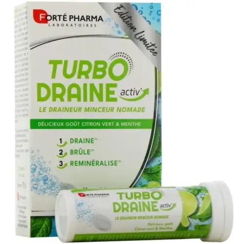 FORTE PHARMA - Turbo Draine Activ - 20 comprimés