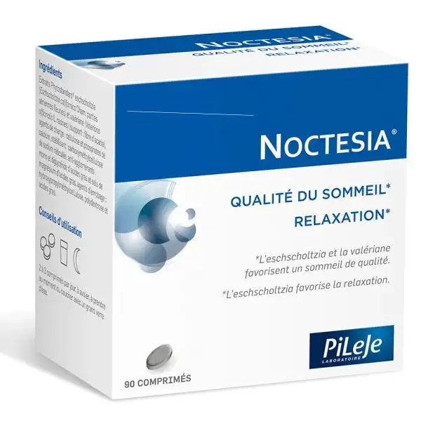 Pileje Noctesia - 90 comprimés - Relaxation et sommeil de qualité