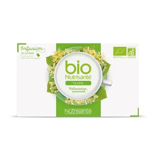 NUTRISANTE BIO Tisane - Infusion Tilleul (20 sachets)