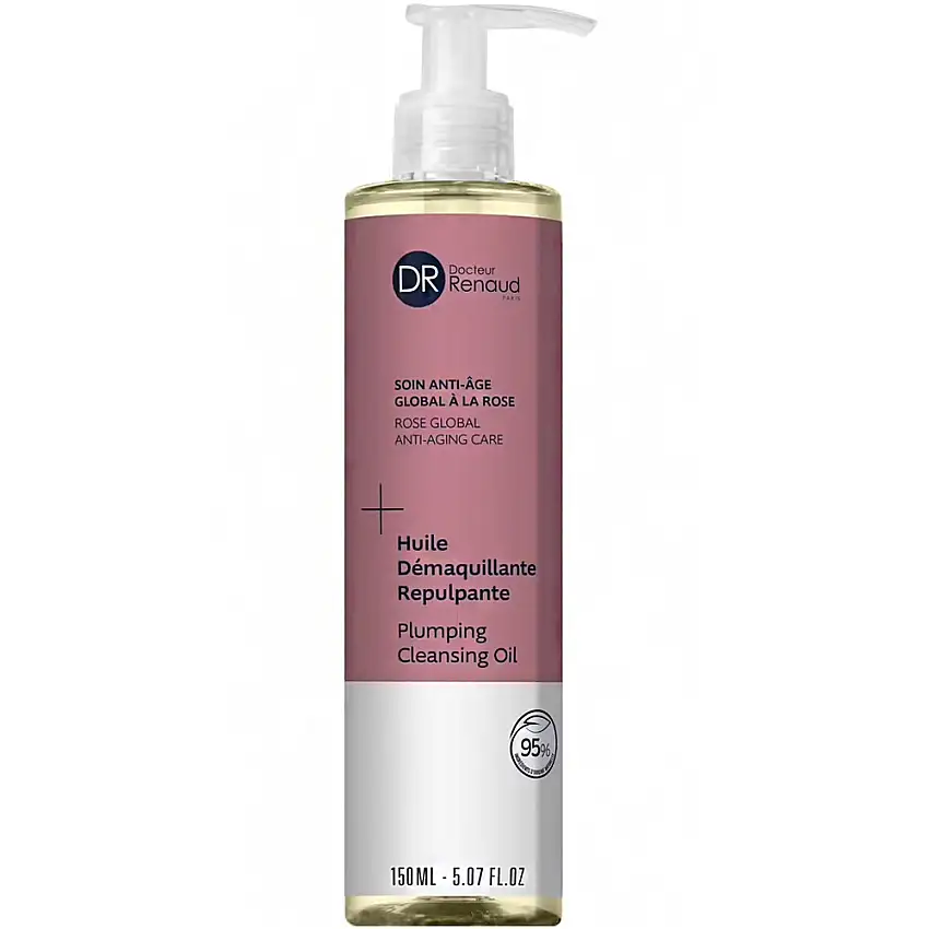 Soin Anti-Âge Global à la Rose Huile Démaquillante Repulpante 150 ml