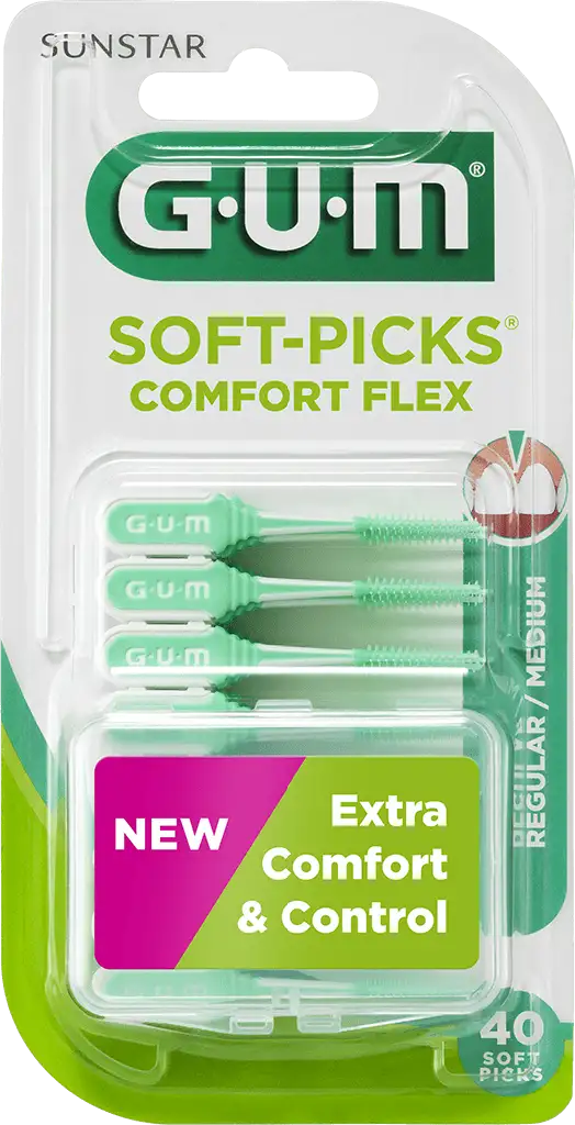 Gum Soft-Picks Pointe Méd Interdentaire B/40