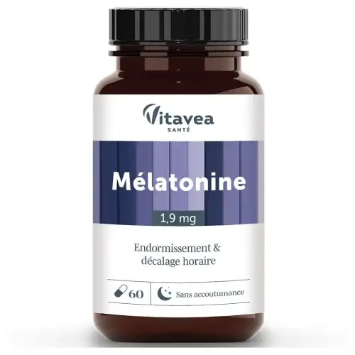 Vitavea - Mélatonine 1,9mg - 60 gélules