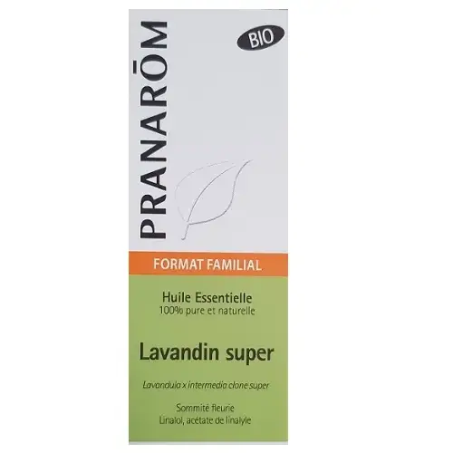 LAVANDIN SUPER - Pranarom Huile Essentielle Bio - Flacon 30ml