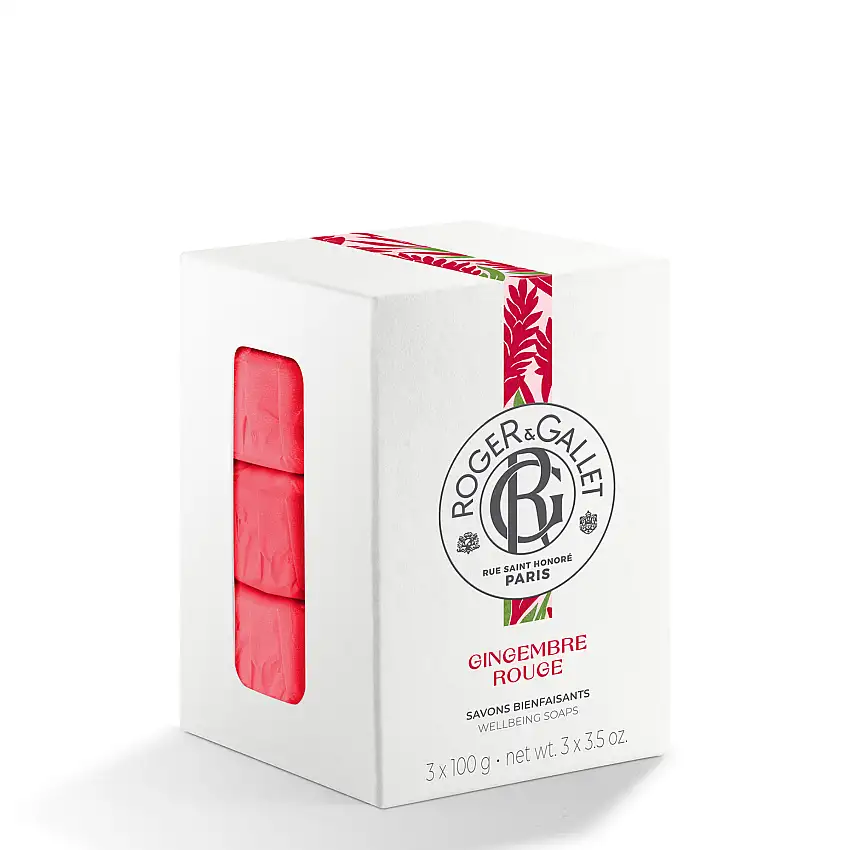Gingembre Rouge Coffret Trio Savons Bienfaisants