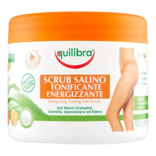 Equilibra® Gommage au sel tonifiant-énergisant 600g