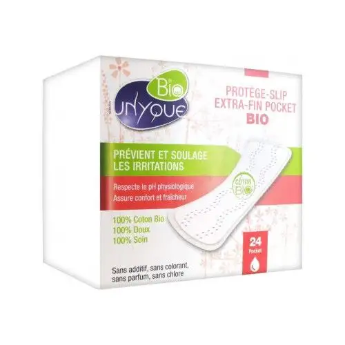 Unyque Bio Protège-Slips 100% Coton x24