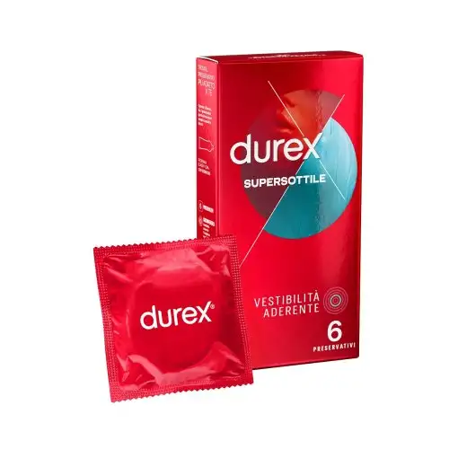 DUREX SUPERSLIM CLOSE FIT6P