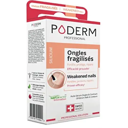 PODERM - Silicium - Ongles Fragilisés - Flacon 8ml