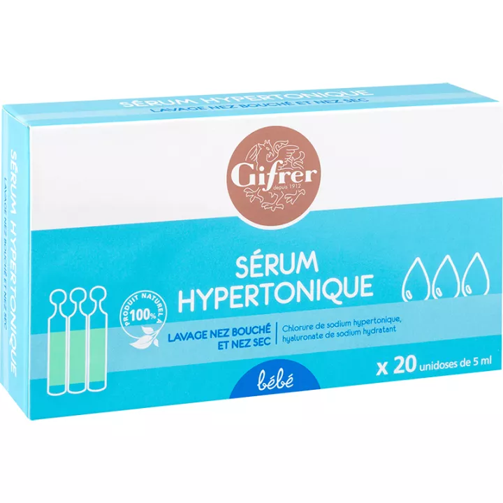 Gifrer Physiologica Sérum Hypertonique Unidoses x20*