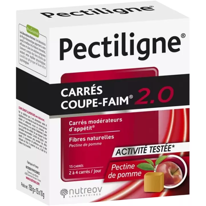 Pectiligne Carrés Coupe Faim 2.0 15 carrés