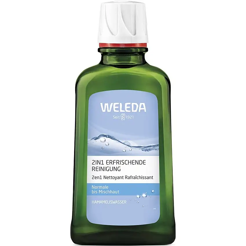 WELEDA CleansingLibère la peau de la saleté et du maquillage, affine le grain de peau