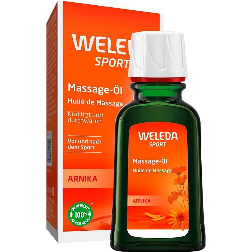 WELEDA OilsLe massage stimule la circulation sanguine, réchauffe et détend les muscles.