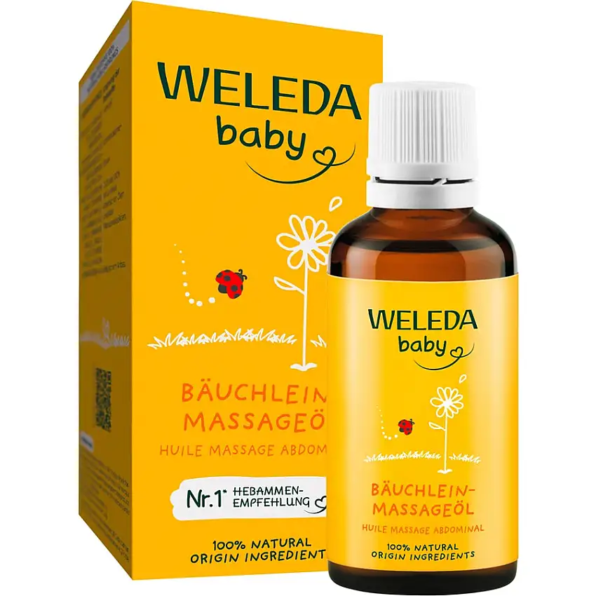 WELEDA Bébés & enfantsSoigne et détend, avec différentes huiles essentielles
