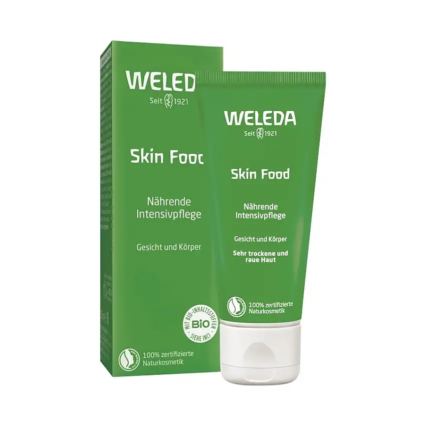 WELEDA Intensive careCrème de soin intense pour le visage et le corps, pour les peaux sèches, rugueuses et cassantes