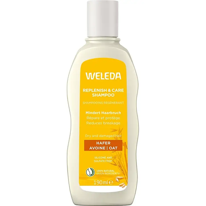 WELEDA ShampooRéduit les fourches, pour des cheveux souples et beaux avec une brillance naturelle