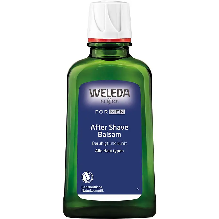 WELEDA Rasageapaise après le rasage à sec ou sur peau humide grâce au gel rafraîchissant à l'aloe vera