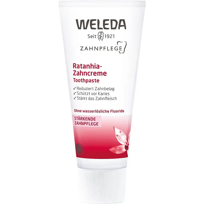 WELEDA Teeth and mouth carePour une haleine fraîche de longue durée, élimine la plaque dentaire et protège ainsi des caries