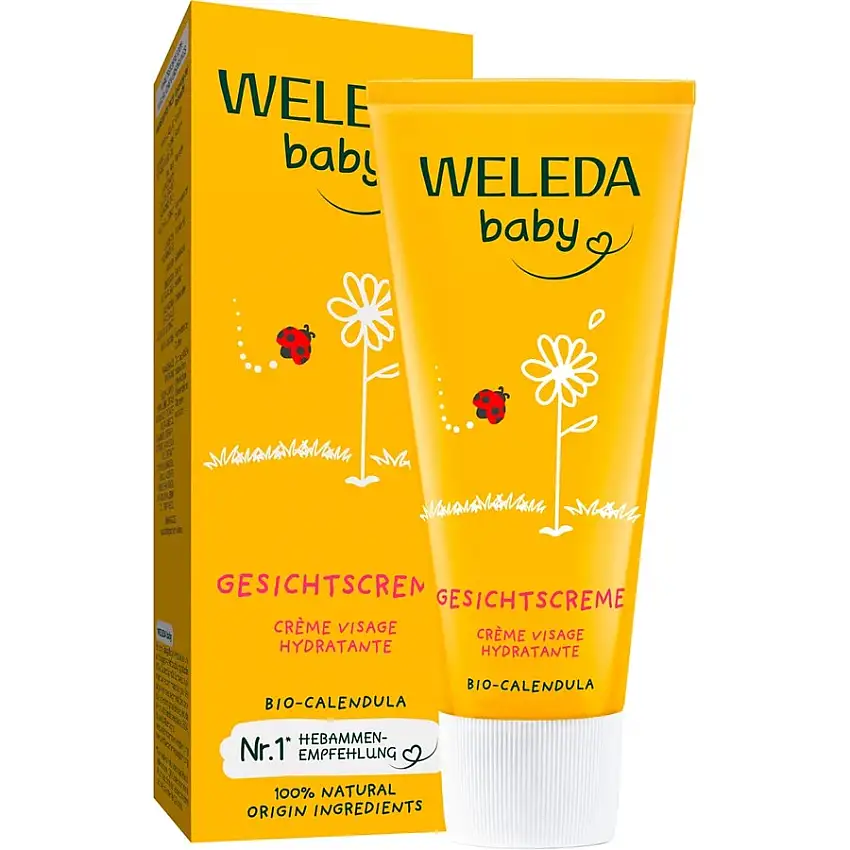 WELEDA Bébés & enfantsSoigne & protège la peau sensible de bébé, hydrate