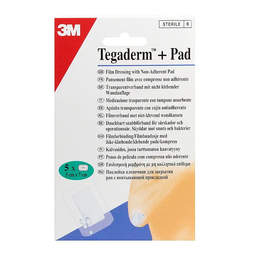 Tegaderm + Pad Pansadh 5X7Cm 5