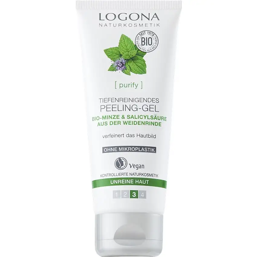 Logona CleansingMenthe bio & acide salicylique d'écorce de saule