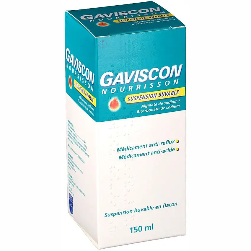 Gaviscon nourrisson suspension buvable flacon 150ml