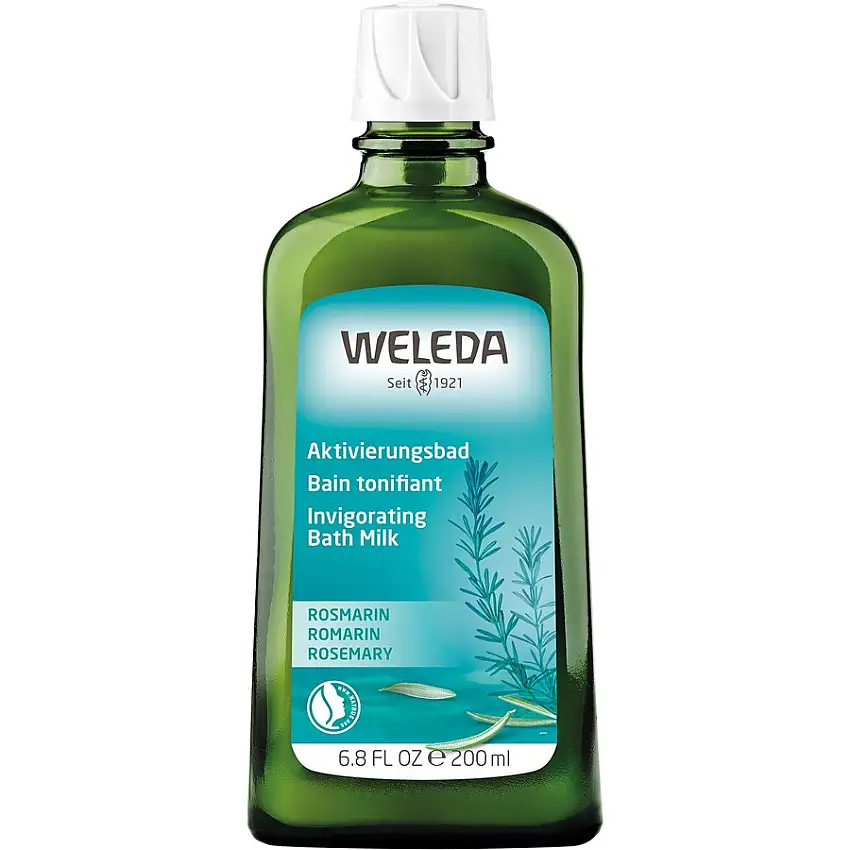 WELEDA Bath additiveLes huiles essentielles ont un effet stimulant et activent les sens