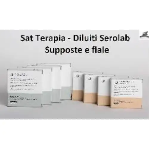 Serolab Set-Thérapie Tenmus 4dh Remède Homéopathique 3 Suppositoires
