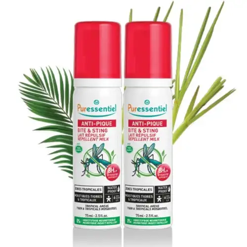 PURESSENTIEL - Anti-Pique Lait Répulsif - lot de 2x75ml
