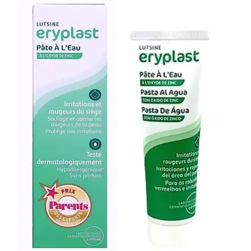 LUTSINE ERYPLAST - Pâte à l'Eau Irritations et rougeurs du siège - 75 gr