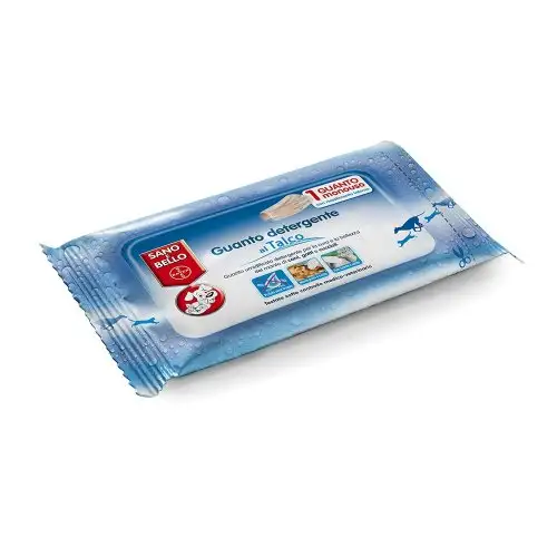 Bayer Sano E Bello Talc Lingettes Nettoyantes 40 Pièces