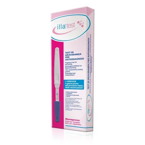 Illa® Care Illa® Test Test de grossesse pour l'autodiagnostic 1 test Double test
