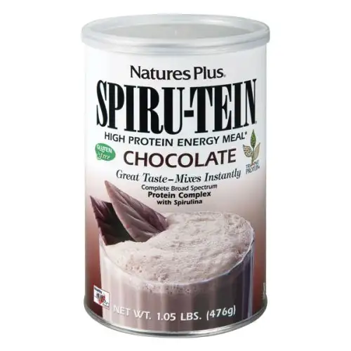 Natures Plus Spirutéine Complément Alimentaire Goût Chocolat 476g