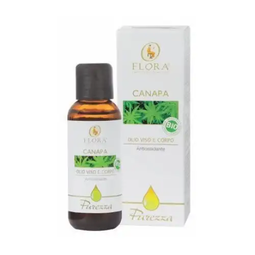 Flora Huile de Base au Chanvre pour le Corps 50ml