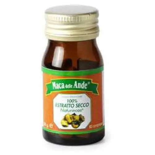 Maca des Andes Extrait Sec 0,6% Complément Alimentaire 60 Comprimés