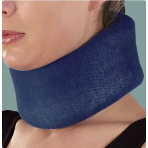 Ro + Ten Collier Cervicol Mousse Couleur Bleu 10cm Taille S