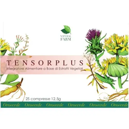 Natural Farm Tensorplus Complément Alimentaire 25 Comprimés