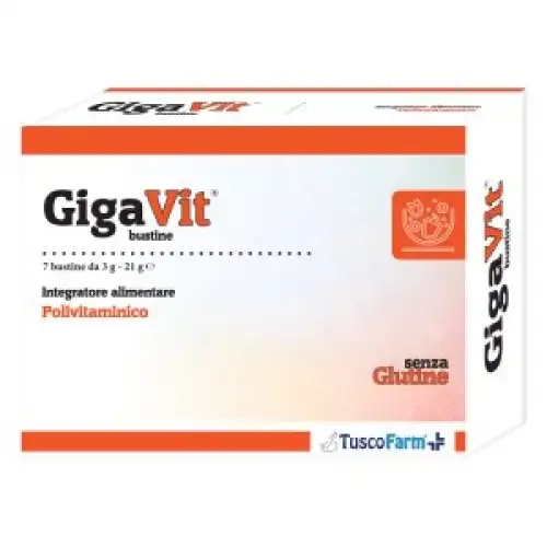TuscoFarm GigaVit Complément Alimentaire 7 Sachets