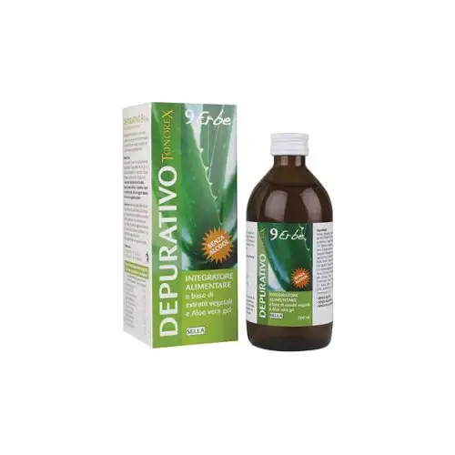 Selle Tonorex Depurativo 9 Herbes Complément Alimentaire 200ml