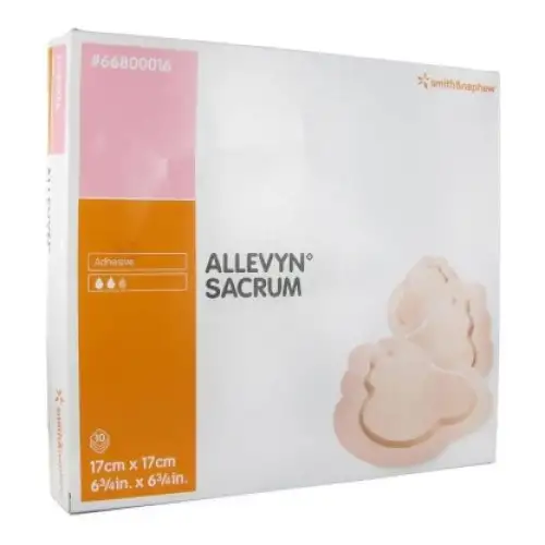 Smith & Nephew Allevyn Sacrum Pansement 17x17cm 10 Pièces
