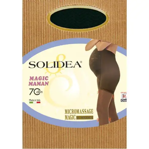 Collant de grossesse Solidea Magic Maman 70 Couleur Sable Taille 1