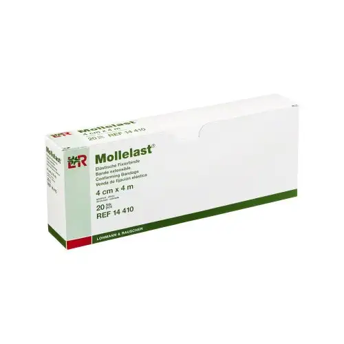 Lohmann & Rauscher Mollelast Bande Fixante 4cmx4m 20 Pièces